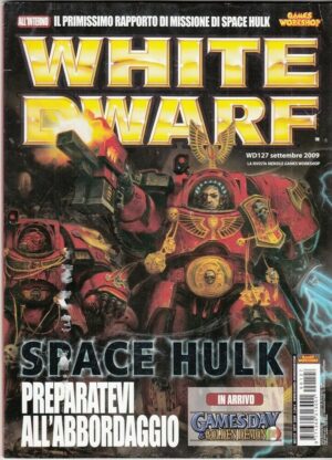 Rivista WHITE DWARF WD 127 Settembre 2009. Warhammer ed. Games Workshop