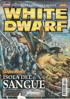 Rivista WHITE DWARF WD 139 Settembre 2010. Warhammer ed. Games Workshop