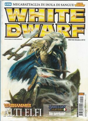 Rivista WHITE DWARF WD 140 Ottobre 2010. Warhammer ed. Games Workshop