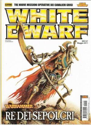 Rivista WHITE DWARF WD 147 Maggio 2011. Warhammer ed. Games Workshop