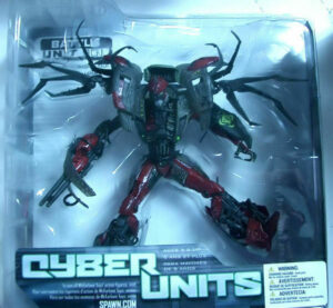 SPAWN CYBER UNITS 001: BATTLE RED (ROSSO) - McFarlane NUOVO NEW McFarlane Toys