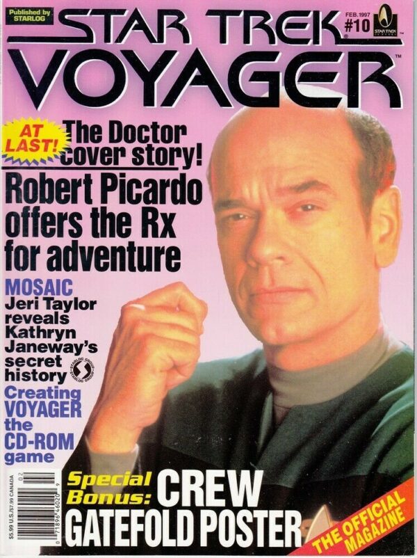 STAR-TREK-VOYAGER-Magazine-n-10-February-1997-in-Inglese-ed-Starlog-113900802345