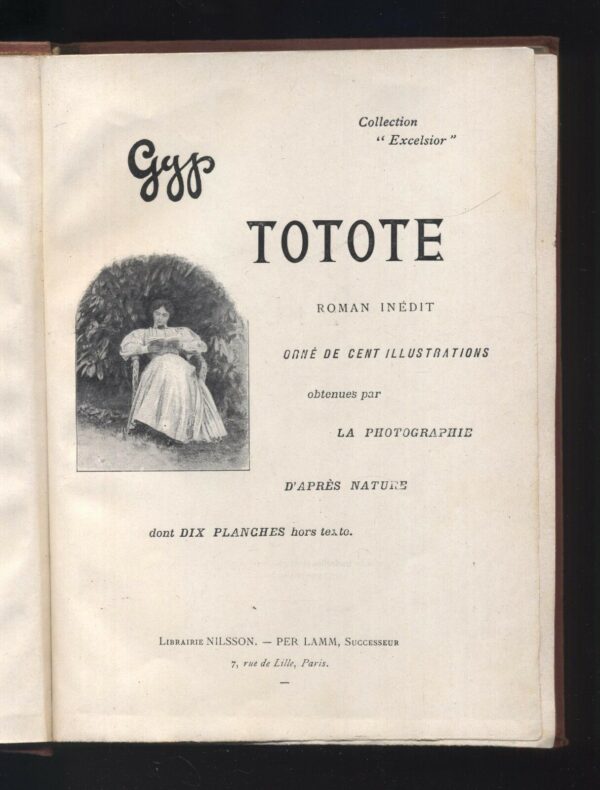 TOTOTE-di-Gyp-ed-1987-Librairie-Nilsson-B11-111564805535