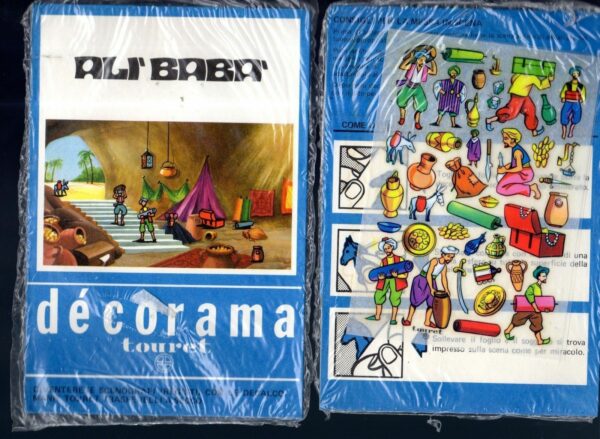 Trasferelli-ALI-BABA-DECORAMA-TOURET-1978-sigillati-120903946165