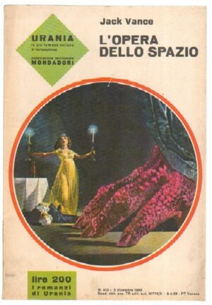Urania n. 413 L'OPERA DELLO SPAZIO di Jack Vance ed. Mondadori