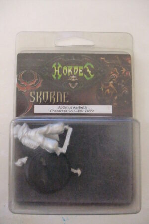 WARMACHINE HORDES: SKORNE APTIMUS MARKETH da montare dipingere Cod P15