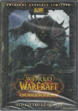 WORLD of WARCRAFT CATACLYSM dietro le quinte DVD SIGILLATO
