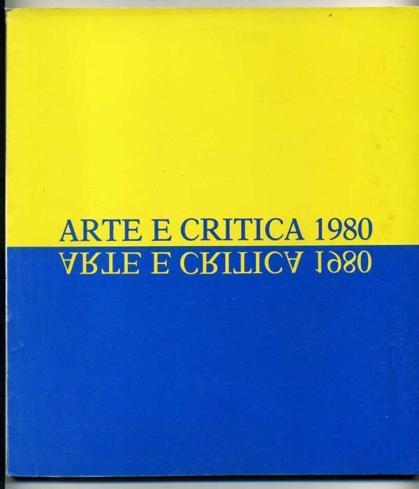 ARTE-E-CRITICA-1980-1-ed-1980-De-Luca-110957153376