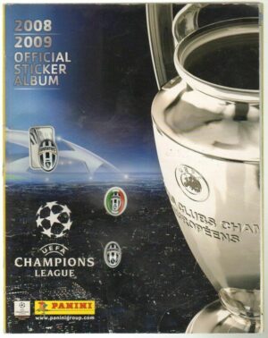 Album CALCIATORI CHAMPIONS LEAGUE 2008-2009 Panini Incompleto. Presenti 199 figu
