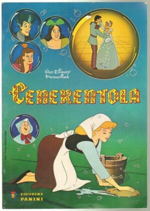 Album Figurine Disney CENERENTOLA Panini 1982 VUOTO