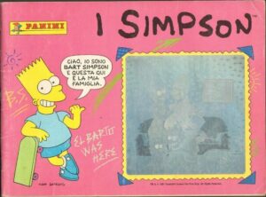 Album Figurine I SIMPSON. Panini 1991 Incompleto, mancano 45 figurine su 204