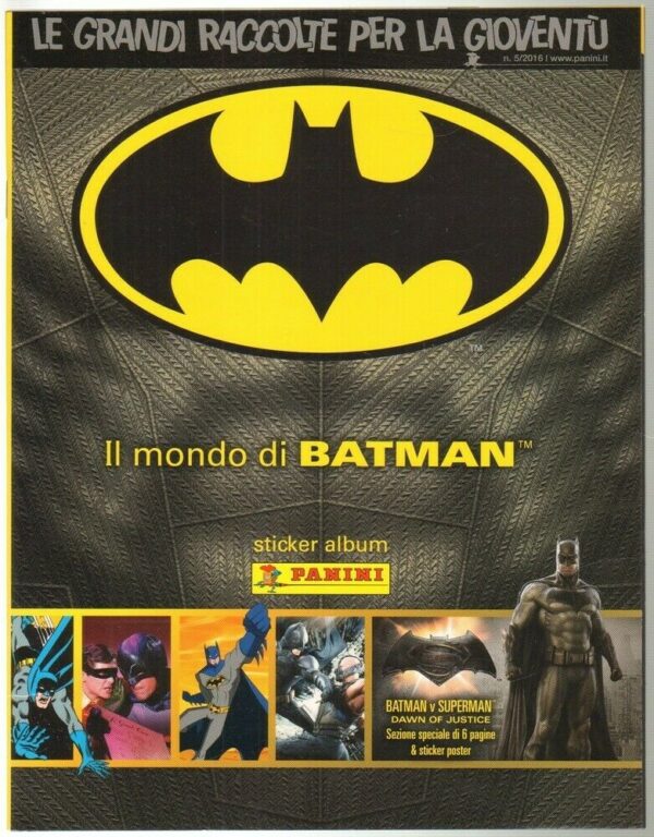 Album-Figurine-IL-MONDO-DI-BATMAN-2016-Incompleto-Panini-123643530206
