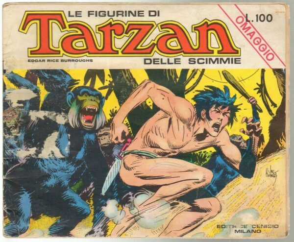Album-Figurine-TARZAN-DELLE-SCIMMIE-1973-Incompleto-Editrice-Cenisio-113637030836