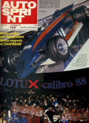 Autosprint 1981 n.8 Febbraio - Lotux calibro 88