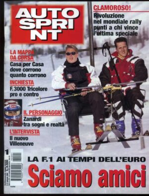 Autosprint 1999 n.1 Gennaio - Zanardi: tra sogni e realtà. Rivoluzione mondiale