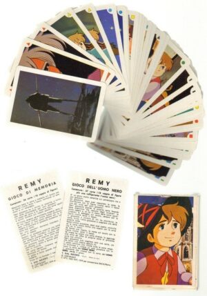 CARTE DI REMI - Gioco di Memoria e Gioco dell'Uomo Nero Mazzo di Carte Dal Negro