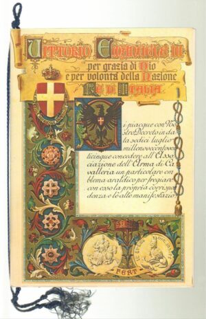 Calendario Arma di Cavalleria Anno 1978 Con cordoncino originale