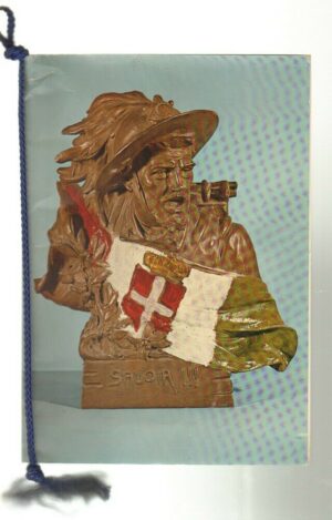 Calendario Unione Monarchia Italiana anno 1983 con cordoncino. Esercito Italiano