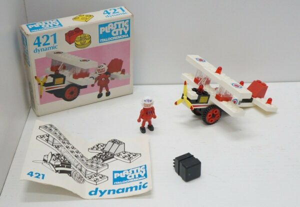 Costruzioni-PLASTIC-CITY-ITALOCREMONA-art-421-Dynamic-Incompleto-Vintage-124059041786