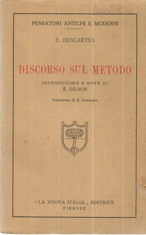 DISCORSO-SUL-METODO-di-R-Descartes-ed-La-Nuova-Italia-1932-112090206596