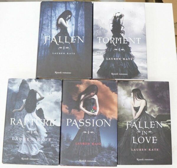 FALLEN-TORMENT-PASSION-RAPTURE-Saga-FALLEN-IN-LOVE-n-5-Volumi-di-Lauren-Kate-123847978946