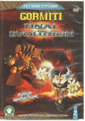 Gormiti Final Evolution vol. 2. Saga di Gorm episodio 2. DVD in Italiano