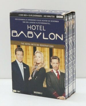 HOTEL BABYLON Stagione 2 n. 4 DVD con Cofanetto. Edizione Olandese