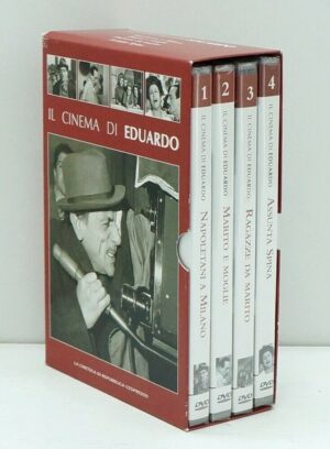 Il Cinema di Eduardo - Raccolta Completa (4 DVD) con Cofanetto - Versione da edicola - DVD in Italiano
