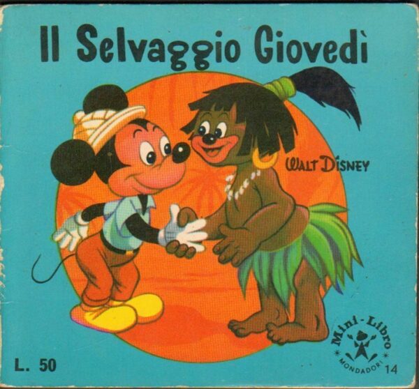 IL-SELVAGGIO-GIOVEDI-di-Walt-Disney-Mini-Libro-n14-ed-Mondadori-122547428986