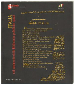 ITALIA NEL PATRIMONIO DELLE BIBLIOTECHE PUBBLICHE STATALI ed. Gangemi