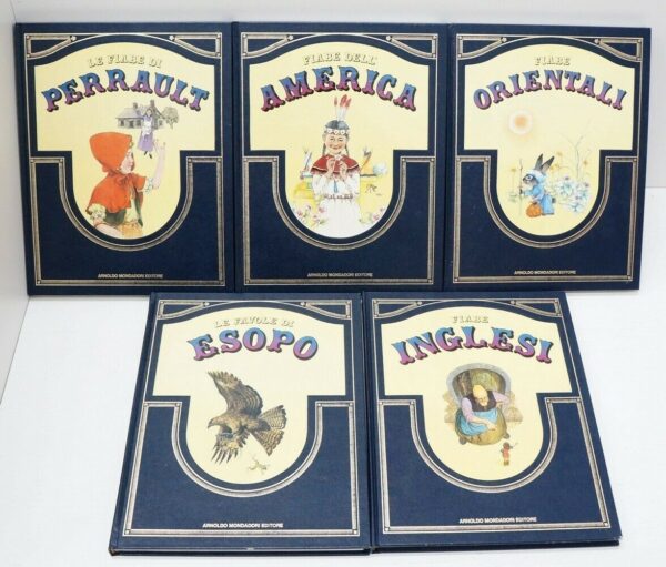 LE-FIABE-CLASSICHE-DI-TUTTO-IL-MONDO-Cofanetto-con-10-volumi-ed-Mondadori-124016439696-3