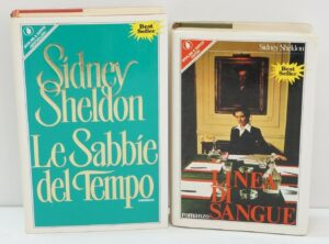 LE SABBIE DEL TEMPO + LINEA DI SANGUE di Sheldon Lotto n. 2 volumi come da foto