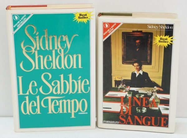 LE-SABBIE-DEL-TEMPO-LINEA-DI-SANGUE-di-Sheldon-Lotto-n-2-volumi-come-da-foto-114077623276