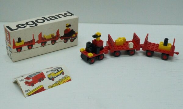 LEGO-System-Legoland-CARRELLO-PER-BAGAGLI-n-622-Vintage-1970-Lego-123666913726