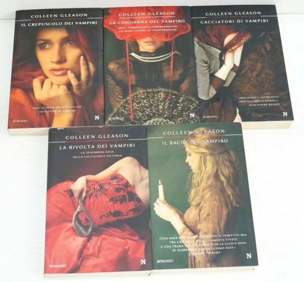 LEREDITA-DEI-GARDELLA-Saga-Completa-n-5-vol-di-C-Gleason-ed-Newton-Compton-123890619986