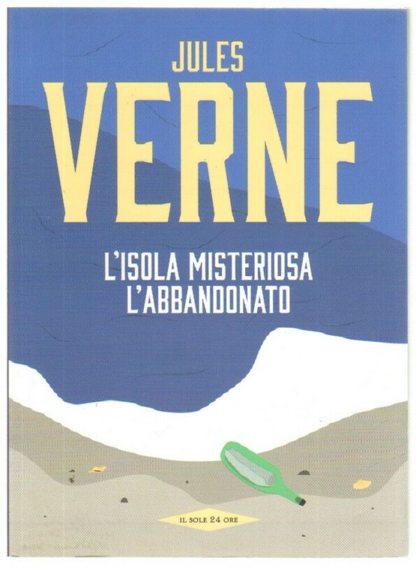 LISOLA-MISTERIOSA-LABBANDONATO-di-J-Verne-Abbinamento-Editoriale-Sole-24-Ore-123437237416