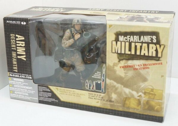 MILITARY-ARMY-DESERT-INFRANTRY-Deluxe-Boxed-Set-Serie-1-McFarlanes-123855975656