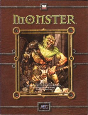 MONSTER AEG 8509 ed. Alderac Entertainment Group D20 System
