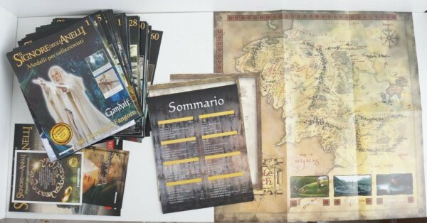 Miniature-SIGNORE-DEGLI-ANELLI-De-Agostini-64-miniature-con-supporti-Editorial-123891035856-3