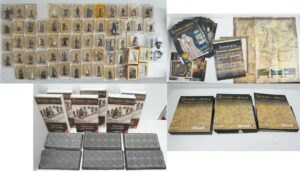 Miniature SIGNORE DEGLI ANELLI De Agostini. 64 miniature con supporti. Editorial