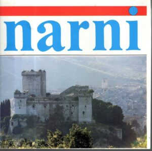 NARNI cartina del luogo del 1987