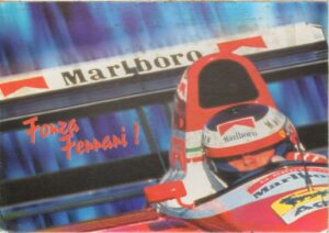 PARASOLE ANTERIORE AUTO FORZA FERRARI in cartoncino