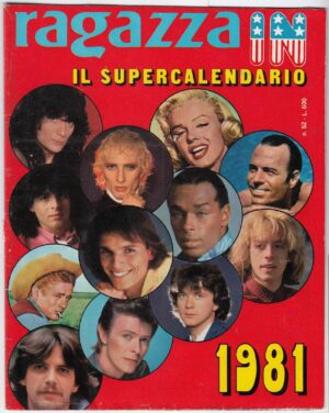 Poster RAGAZZA IN Anni '80 James Dean Marilyn Monroe Miguel Bosè James Dean B03