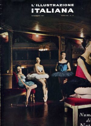 Rivista L'ILLUSTRAZIONE ITALIANA 1961 n. 12 Dicembre - Anno 88