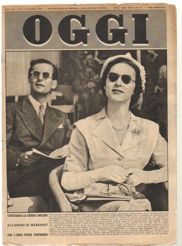 Rivista-OGGI-Anno-1953-n-29-del-16-Luglio-In-copertina-Principessa-Margaret-123018886726
