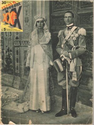 Rivista SECOLO XX Anno 1930 del 5 Gennaio - Il matrimonio dei Savoia