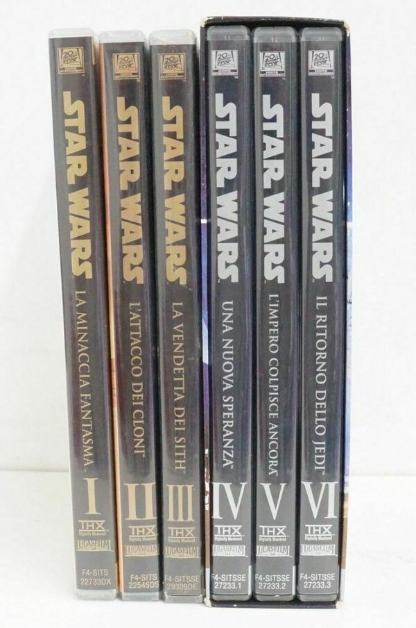 STAR-WARS-n-2-Due-Trilogie-Complete-DVD-in-Cofanetto-123377482656