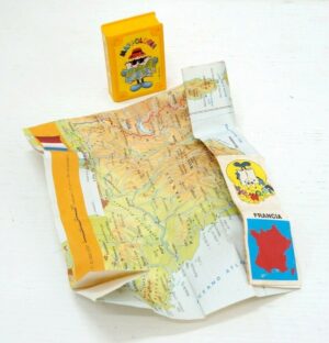 Sorpresina Mulino Bianco Libromania MAPPOLOGIA Francia Anno 1995. Mulino Bianco