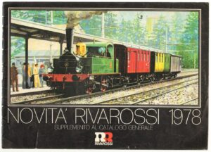 Supplemento al Catalogo Generale RIVAROSSI 1978 dimensioni HO - O - N (Italiano)