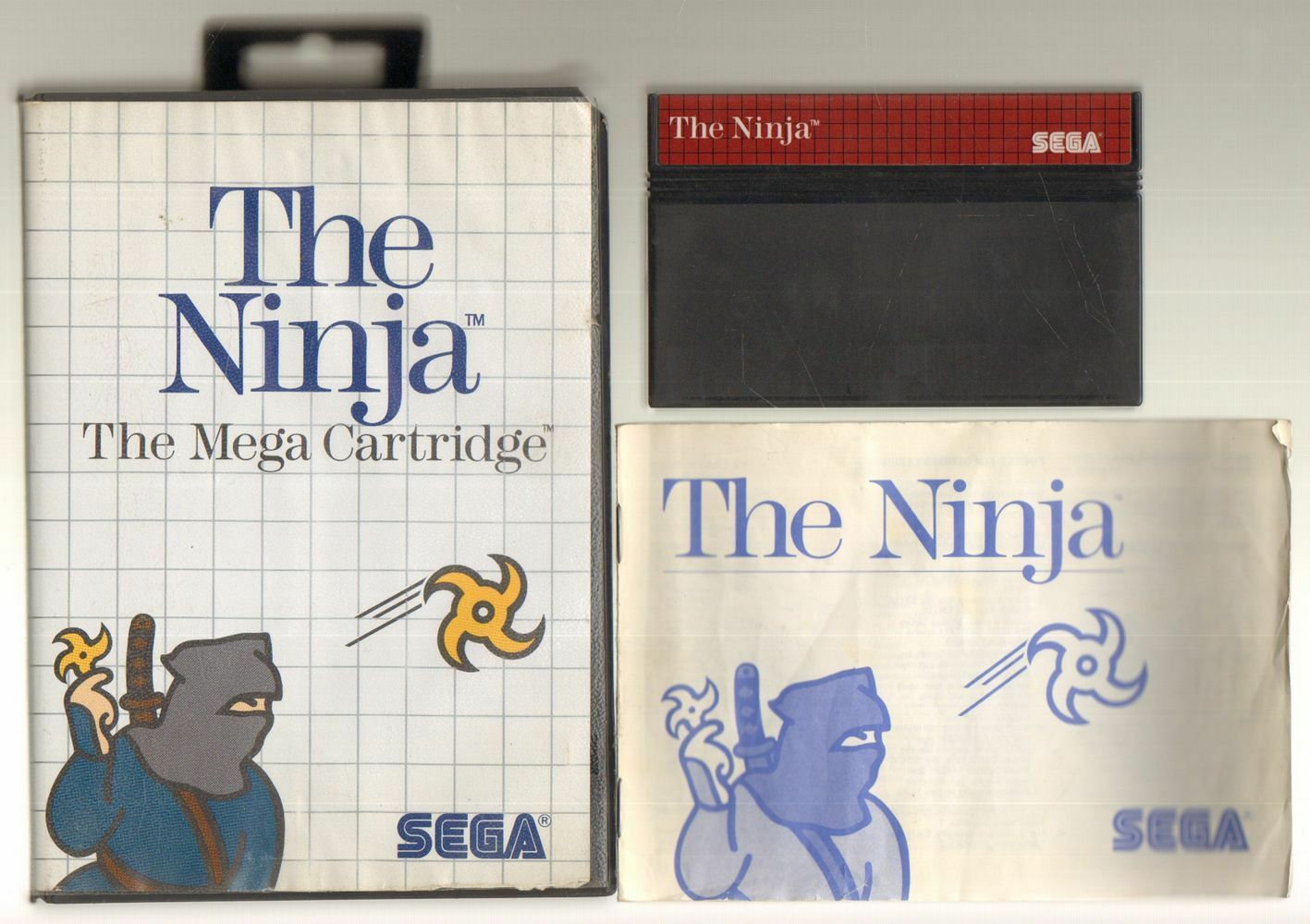 THE NINJA Videogioco SEGA Multilingue con Manuale